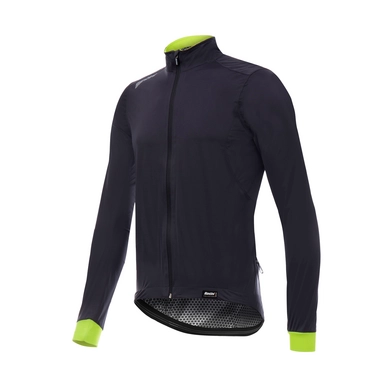 Fietsjack Santini Men Guard 3.0 Wind/Waterproof Rain Jacket Grey