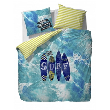 Housse de Couette Covers & Co Surf Bleu Coton