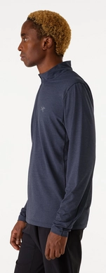 3---Shirt Arc'teryx Men Cormac Zip Neck LS Black Sapphire-3