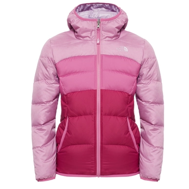 Winterjas The North Face G Reversible Moondoggy Jacket Wisteria Purple Heather