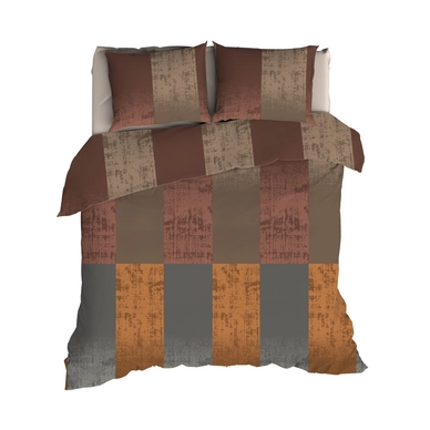 3---TEXTAP Rivoli flanel bruin-terra HR