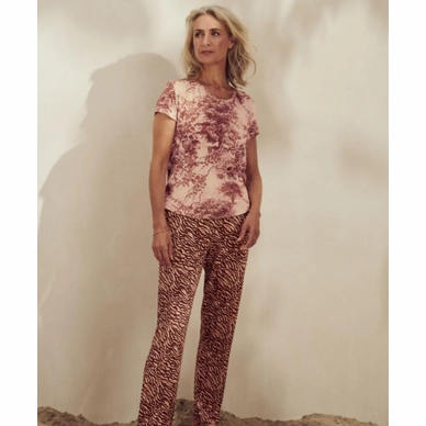 3---Top Essenza Women Saona Aurelie Short Sleeve Darling Pink-3