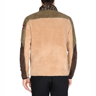 Vest Napapijri Yupik Stand Multicolour Brown Men
