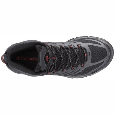 Wandelschoen Columbia Men Ventrailia II Mid Outdry Black Mountain Red