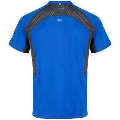 T-Shirt Regatta Mens Breakbar III Oxford Blue/Seal Grey