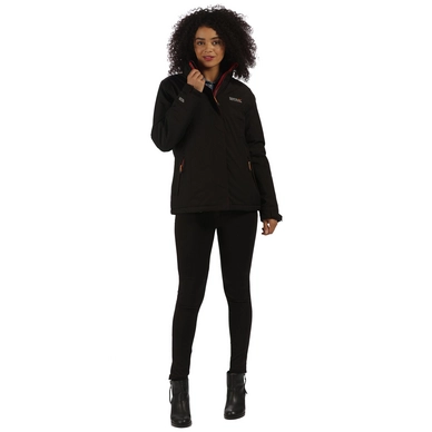 Jas Regatta Keeley Black Burgundy