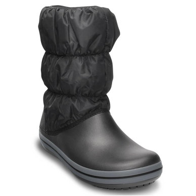 Snowboot Crocs Winter Puff Boot Women Black Charcoal