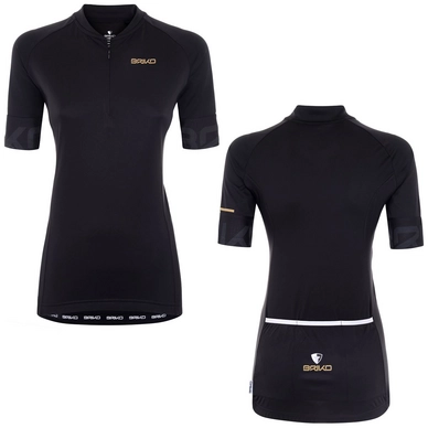 Fietsshirt Briko Classic Lady Jersey New Black