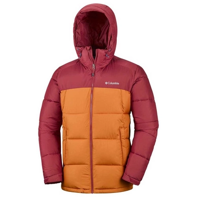 Jas Columbia Men Pike Lake Hooded Red Element Bright Copper