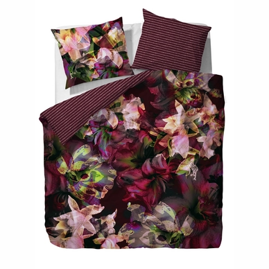 Housse de Couette Essenza Fiina Wine red Satin de Coton