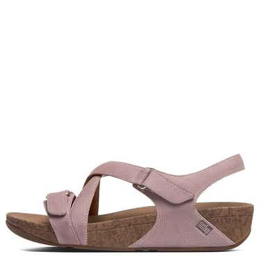 Sandaal FitFlop The Skinny™ Sandal Nubuck Plumthistle