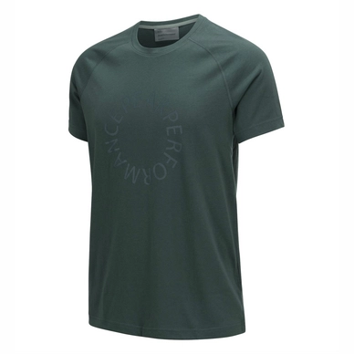 T Shirt Peak Performance Men Track Noble Green