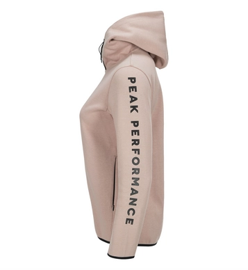 Vest Peak Performance Women Tech Zipped Hooded Softer Pink