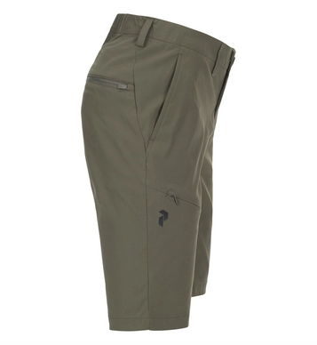 Korte broek Peak Performance Women Treck Long Shorts Terrain Green