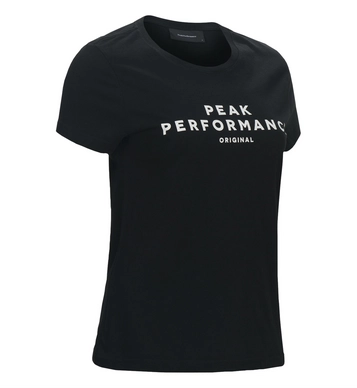 T-shirt Peak Performance Women Logo Tee Short-Sleeved Salute Blue