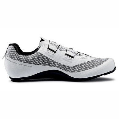 Chaussures Route Northwave Revolution Gris/Blanc