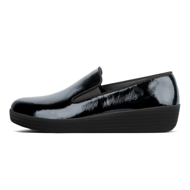 Loafer FitFlop Superskate™ Patent Leather Midnight Navy