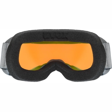 3---Skibril Uvex Unisex Elemnt FM S2 Rhino Mat orange 3