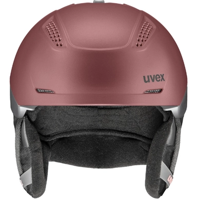3---Skihelm Uvex Ultra Mips Antique Rose Grey Mat 3