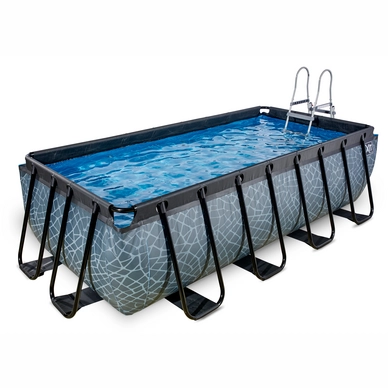 Zwembad EXIT Stone Grey 540 x 250 cm + Zandfilterpomp
