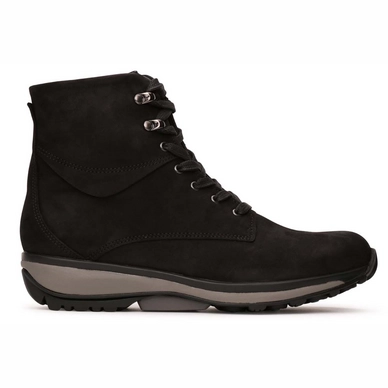 Enkellaars Xsensible Stretchwalker Women Milton Black