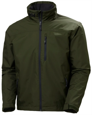 Jas Helly Hansen Men Crew Midlayer Jacket Forest Night