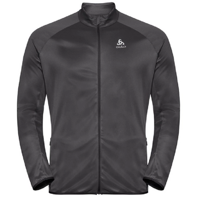 Vest Odlo Men Fli Ceramiwarm Black Odlo Graphite Grey Stripes