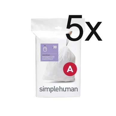 Waste bags simplehuman Code A 4.5L (5 x 20 pieces)