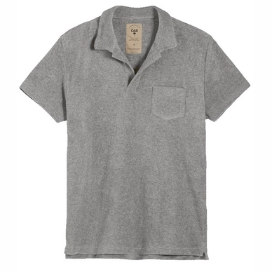 Polo OAS Grey Melange Terry Shirt Herren