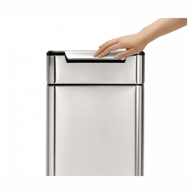 simplehuman Soft Touch Brushed RVS 30L
