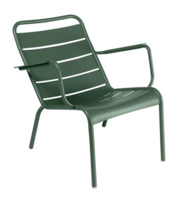 Tuinfauteuil Fermob Luxembourg Low Cedar Green