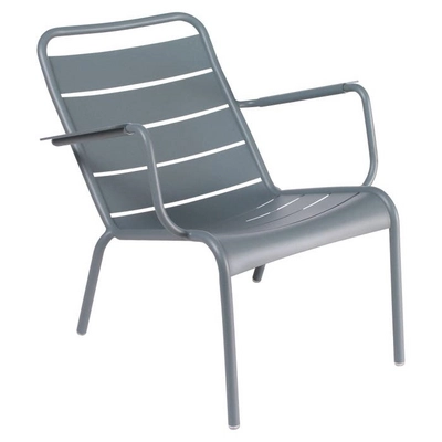 Tuinfauteuil Fermob Luxembourg Low Storm Grey
