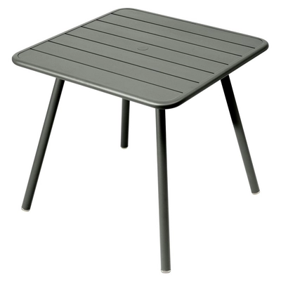 Tafel Fermob Luxembourg Four Leg Rosemary 80 x 80 cm
