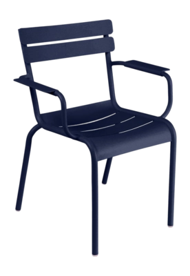 Tuinfauteuil Fermob Luxembourg Deep Blue