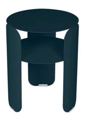 Bijzettafel Fermob Bebop Side Acapulco Blue Ø35