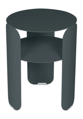 Bijzettafel Fermob Bebop Side Storm Grey Ø35