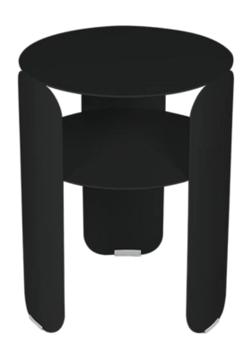 Bijzettafel Fermob Bebop Side Liquorice Ø35
