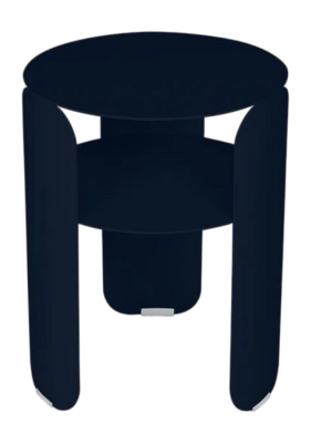 Bijzettafel Fermob Bebop Side Deep Blue Ø35