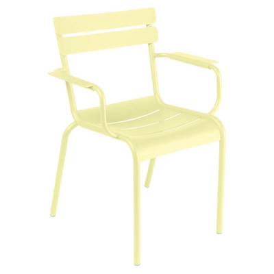 Tuinfauteuil Fermob Luxembourg Frosted Lemon