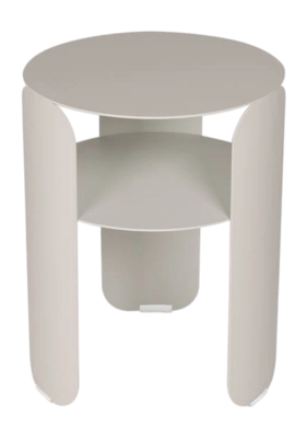 Bijzettafel Fermob Bebop Side Clay Grey Ø35