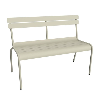 Tuinbank Fermob Luxembourg 2/3 Seater With Backrest Clay Grey