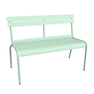 Tuinbank Fermob Luxembourg 2/3 Seater With Backrest Ice Mint