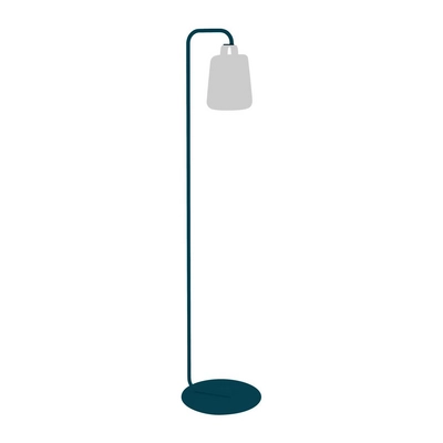 Lampe à Pied Standard Fermob Balad Upright Stand Acapulco Blue