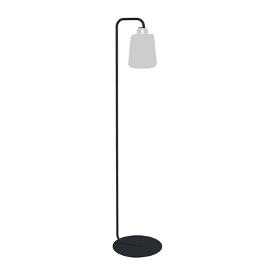 Vloerlamp Fermob Balad Upright Stand Anthracite