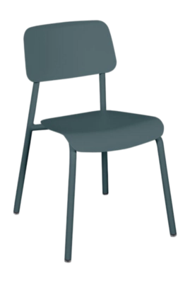 Tuinstoel Fermob Studie Without Armrest Storm Grey