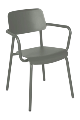 Chaise de Jardin Fermob Studie With Armrest Cactus