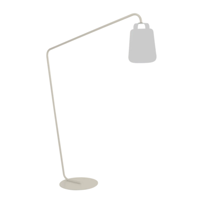 Vloerlamp Fermob Balad Offset Stand Clay Grey