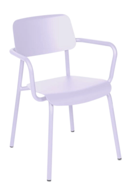Tuinfauteuil Fermob Studie With Armrest Marshmallow