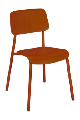 Tuinstoel Fermob Studie Without Armrest Candied Orange