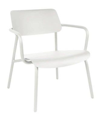 Loungefauteuil Fermob Studie Cotton White